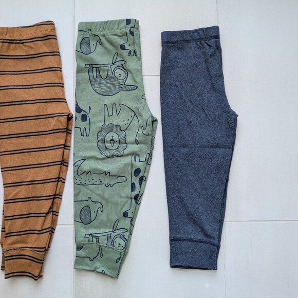 (2/$20) Simple Joys by Carter's baby-boys 4-Pack Pant Pants - Picture 3 of 9